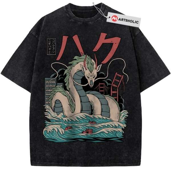 Haku Shirt, Spirited Away Shirt, Studio Ghibli Shirt, Anime Shirt, Vintage Tee