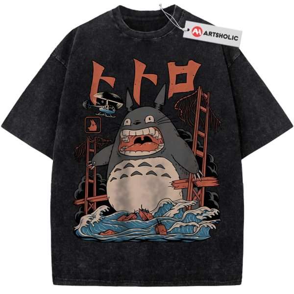 My Neighbor Totoro Shirt, Studio Ghibli Shirt, Anime Vintage Tee