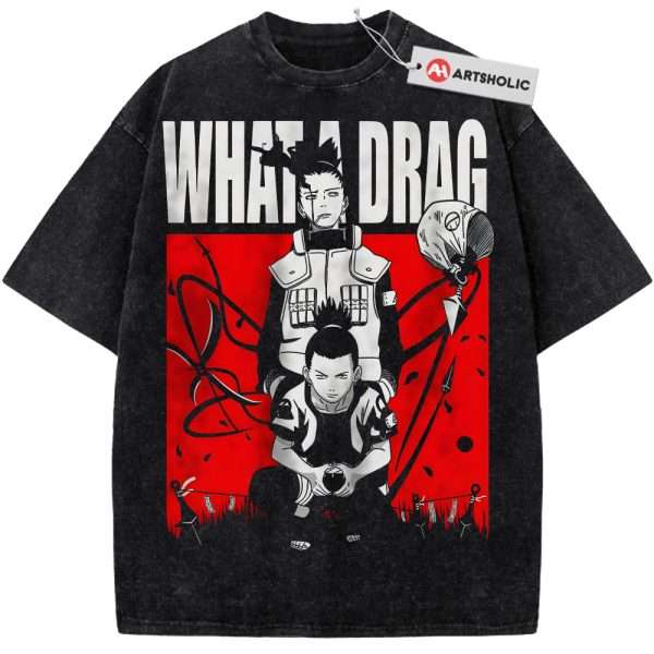 Shikamaru Nara Shirt, Naruto Shirt, Anime Shirt, Vintage Tee