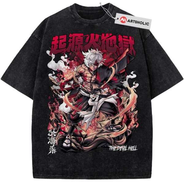 Gabimaru Shirt, Hell’s Paradise Shirt, Anime Shirt, Vintage T-Shirt