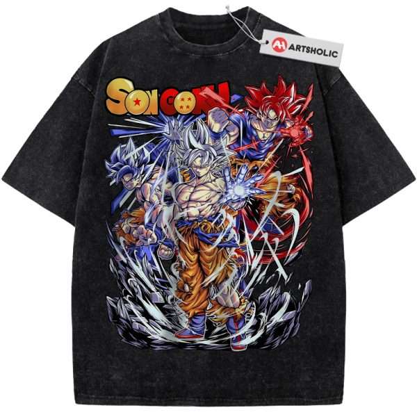Son Goku Shirt, Dragon Ball Z Shirt, DBZ Shirt, Anime Shirt, Vintage Tee