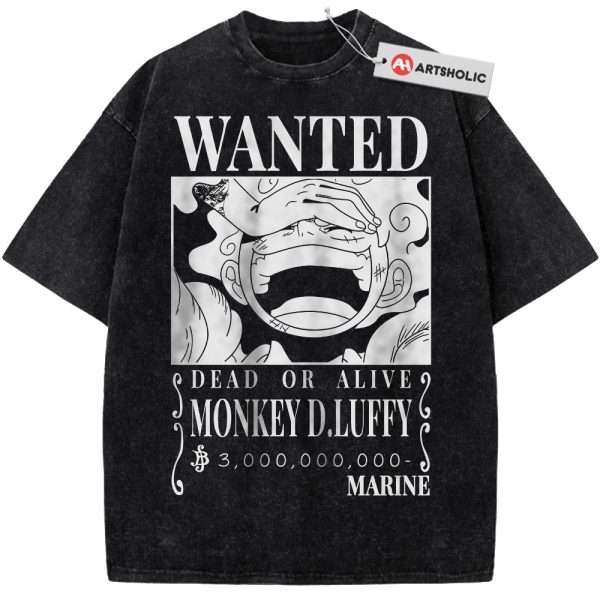 Monkey D Luffy Shirt, One Piece Shirt, Anime Shirt, Vintage T-Shirt