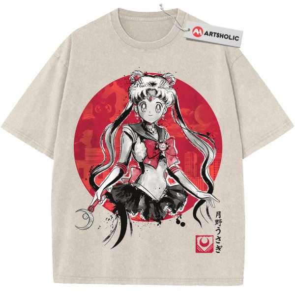 Usagi Tsukino Shirt, Sailor Moon Shirt, Anime Shirt, Vintage T-Shirt
