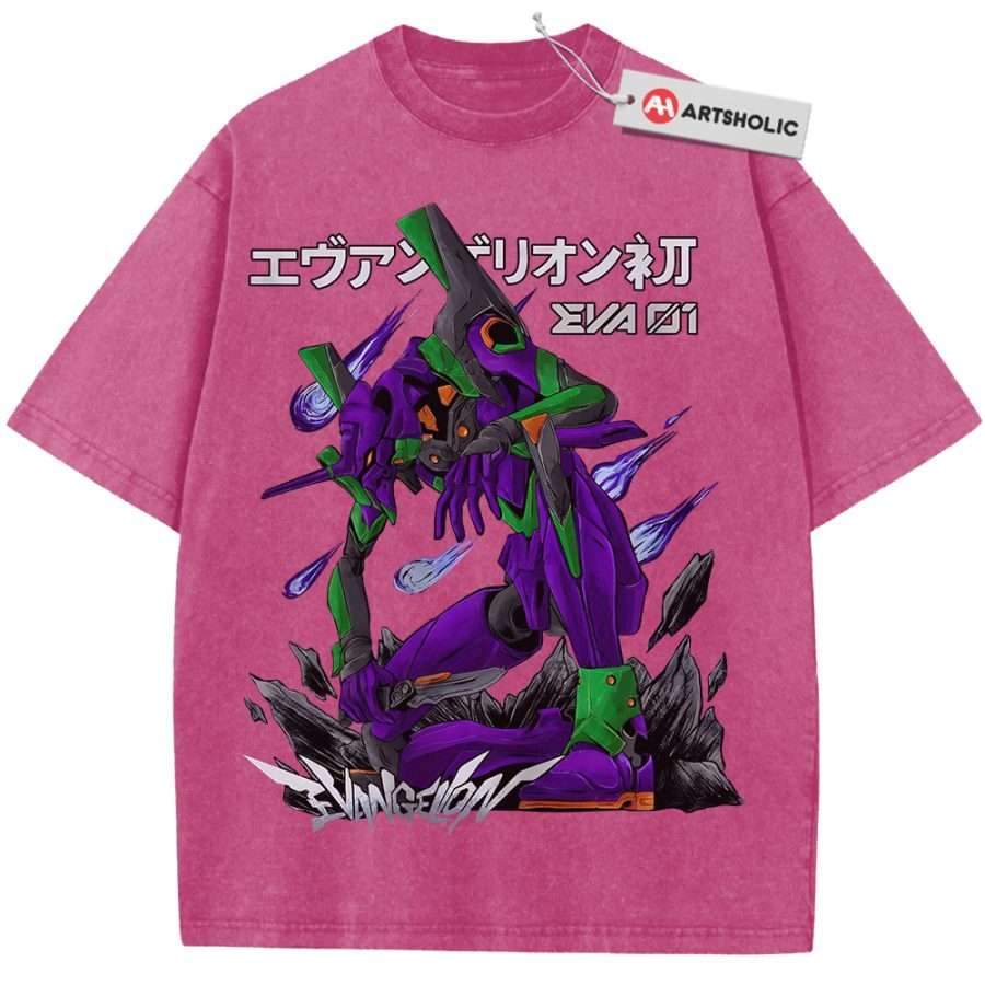 Eva-01 Shirt, Neon Genesis Evangelion Shirt, Anime Shirt, Vintage