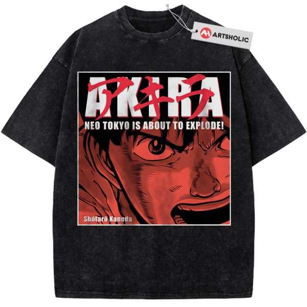 Shotaro Kaneda Shirt, Akira Shirt, Anime Shirt, Vintage Tee