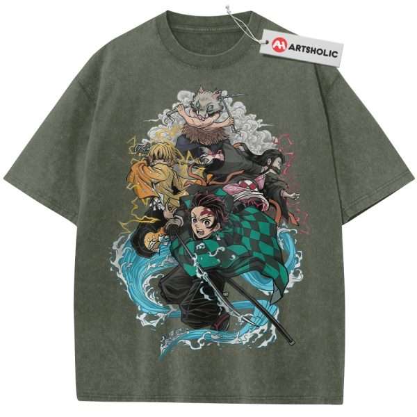 Demon Slayer Shirt, Anime Shirt, Vintage Tee