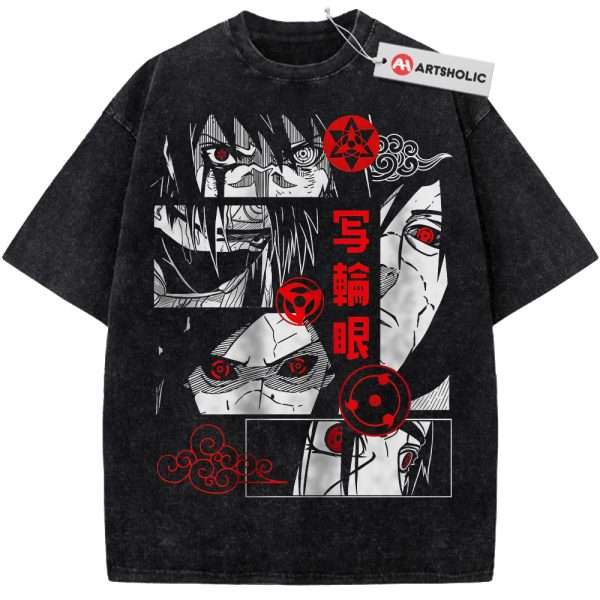 Sharingan Shirt, Naruto Shirt, Anime Shirt, Vintage T-Shirt