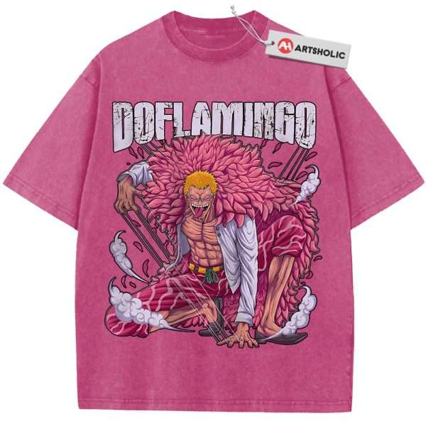 Donquixote Doflamingo Shirt, One Piece Shirt, Anime Shirt, Vintage T-Shirt