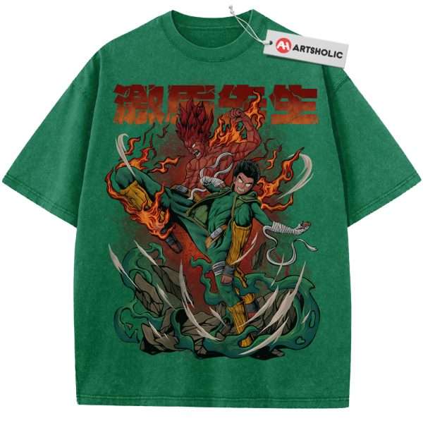 Rock Lee Shirt, Might Guy Shirt, Naruto Shirt, Anime Shirt, Vintage T-Shirt