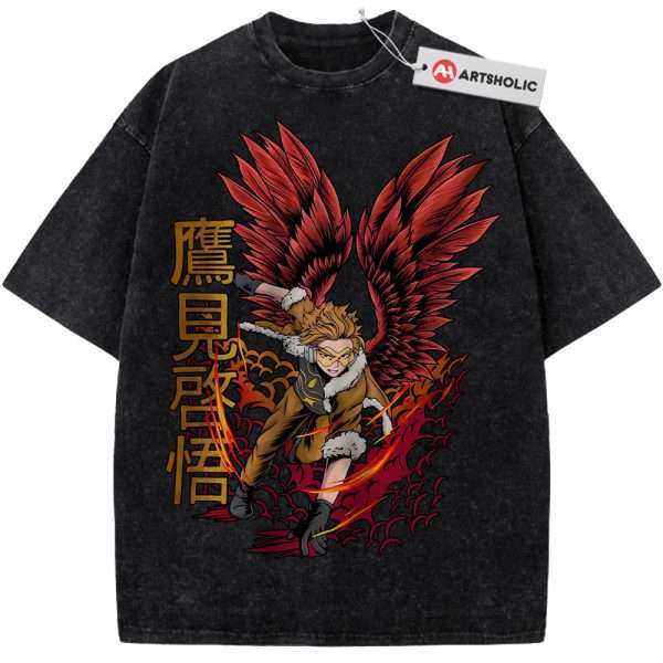 Hawks Shirt, MHA Shirt, Anime Shirt, Vintage Tee