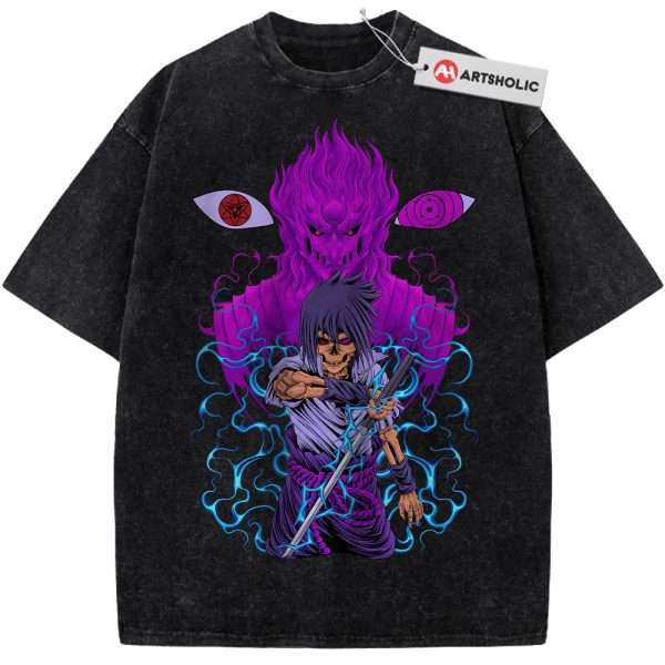 Sasuke Uchiha Shirt, Naruto Shirt, Anime Shirt, Vintage Tee