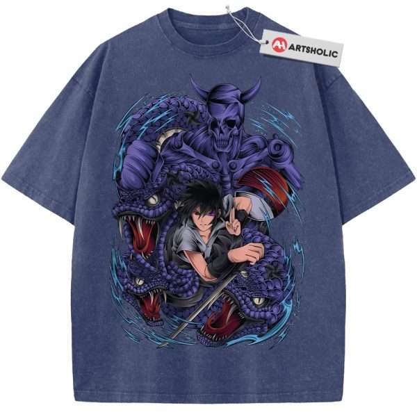 Sasuke Uchiha Shirt, Naruto Shirt, Anime Shirt, Vintage Tee
