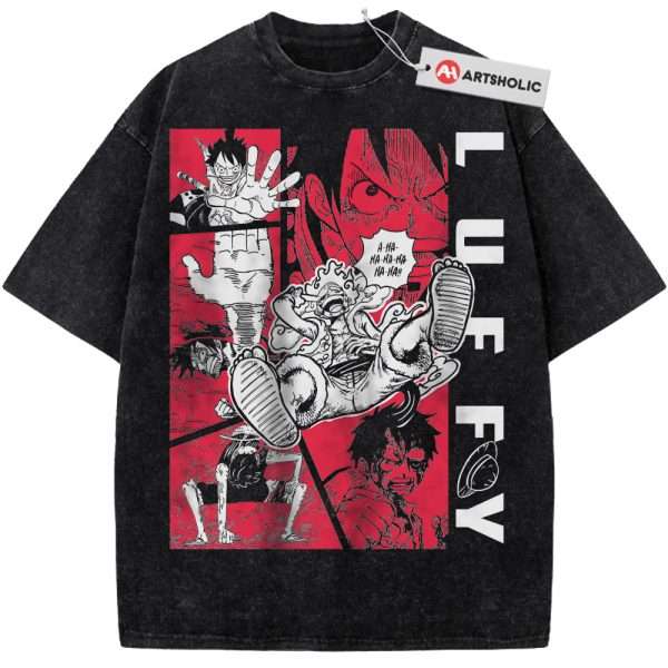 Monkey D Luffy Shirt, One Piece Shirt, Anime Shirt, Vintage Tee