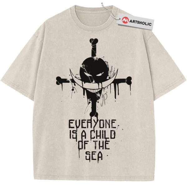 Whitebeard Shirt, One Piece Shirt, Anime Shirt, Vintage Tee