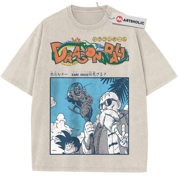 Dragon Ball Z Shirt, DBZ Shirt, Anime Shirt, Vintage T-Shirt - Apricot, L