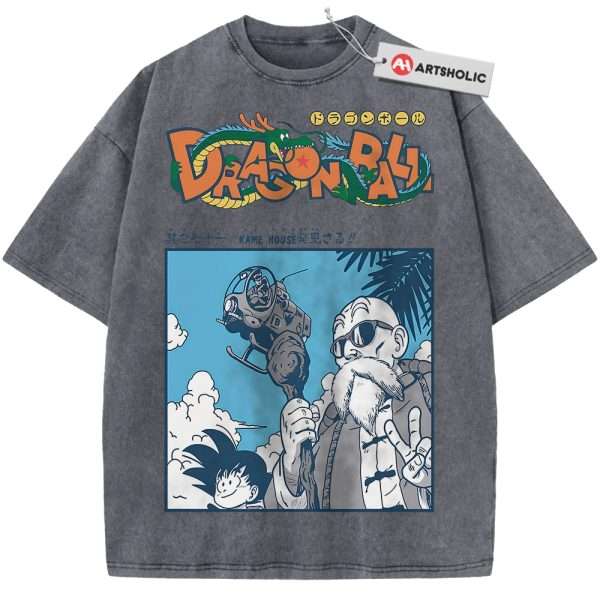 Dragon Ball Z Shirt, DBZ Shirt, Anime Shirt, Vintage T-Shirt - Grey, M