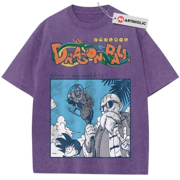 Dragon Ball Z Shirt, DBZ Shirt, Anime Shirt, Vintage T-Shirt - Purple, L
