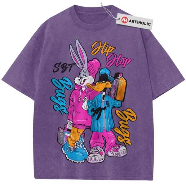 Daffy Duck Shirt, Bugs Bunny Shirt, Looney Tunes Shirt, Cartoon Shirt, Vintage Tee