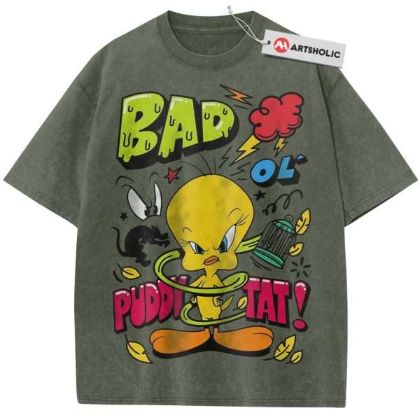 Tweety Shirt, Looney Tunes Shirt, Cartoon Shirt, Vintage Tee
