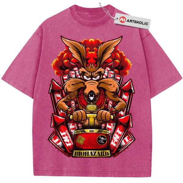 Wile E Coyote Shirt, Looney Tunes Shirt, Cartoon Shirt, Vintage Tee