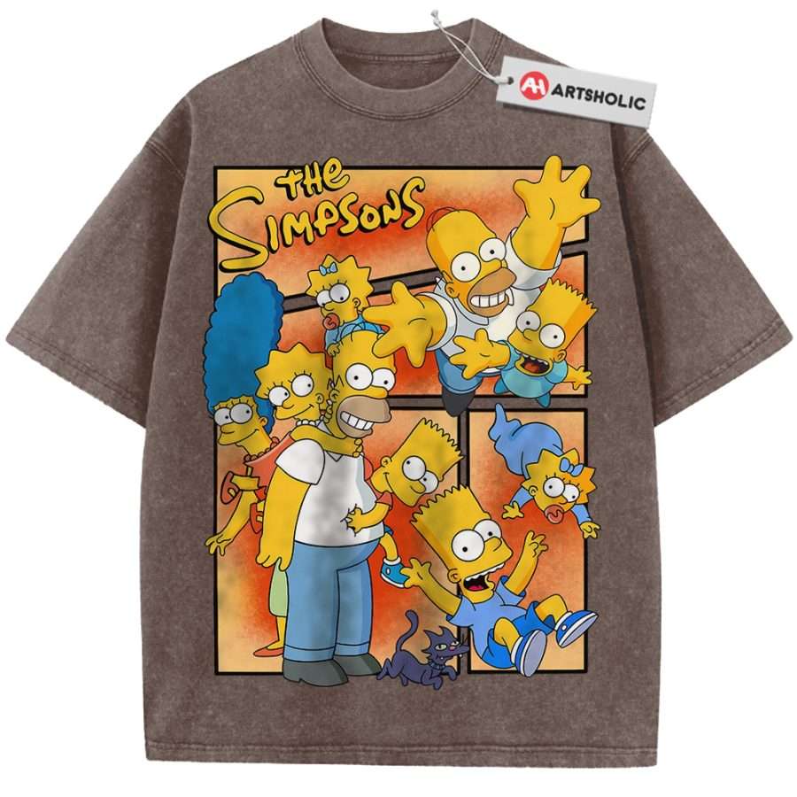 The Simpsons Shirt, Animated Shirt, Vintage Tee – Artsholic – Fan