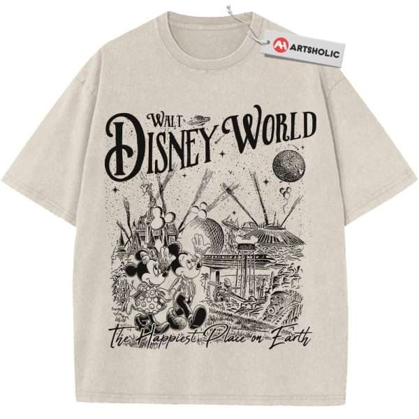 Minie and Mickey Mouse Shirt, Disney Shirt, Cartoon Shirt, Vintage T-Shirt
