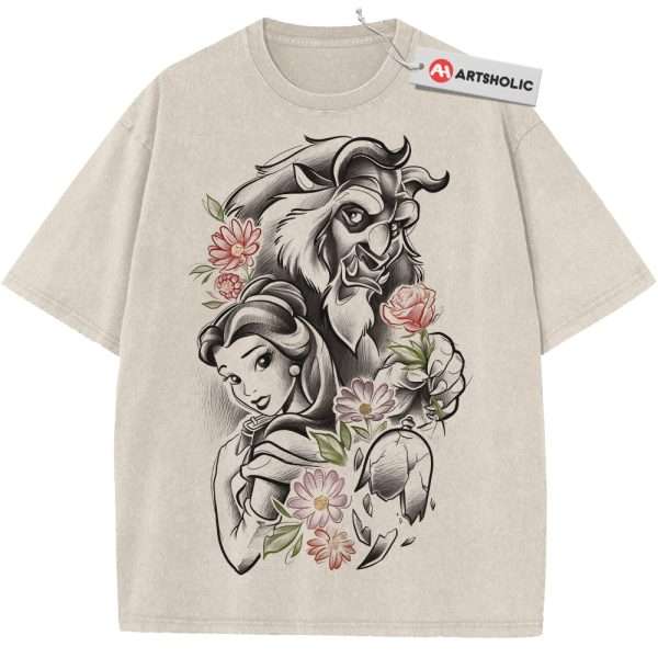 Beauty and the Beast Shirt, Animated Shirt, Vintage Tee