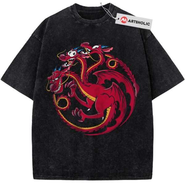 Mushu Shirt, Mulan Shirt, Animated Shirt, Vintage Tee