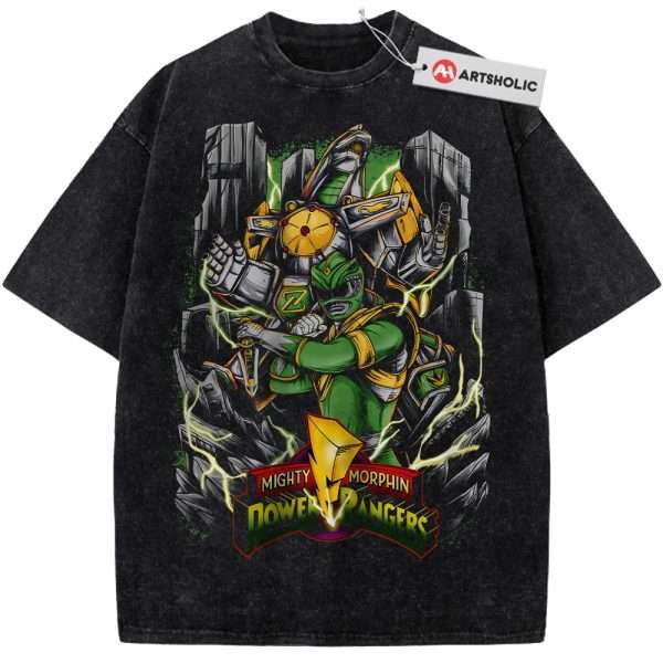 Mighty Morphin Power Rangers Shirt, Animated Shirt, Vintage T-Shirt