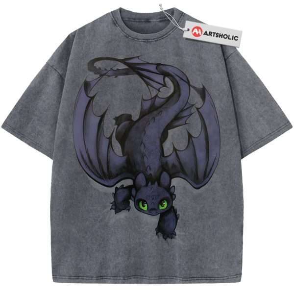 Toothless Shirt, How to Train Your Dragon Shirt, Animated Shirt, Vintage T-Shirt