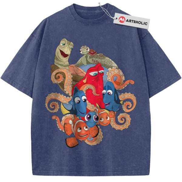 Finding Nemo Shirt, Finding Dory Shirt, Animated Shirt, Vintage T-Shirt