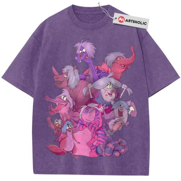 Madam Mim Shirt, The Sword in the Stone Shirt, Animated Shirt, Vintage T-Shirt - Purple, XL