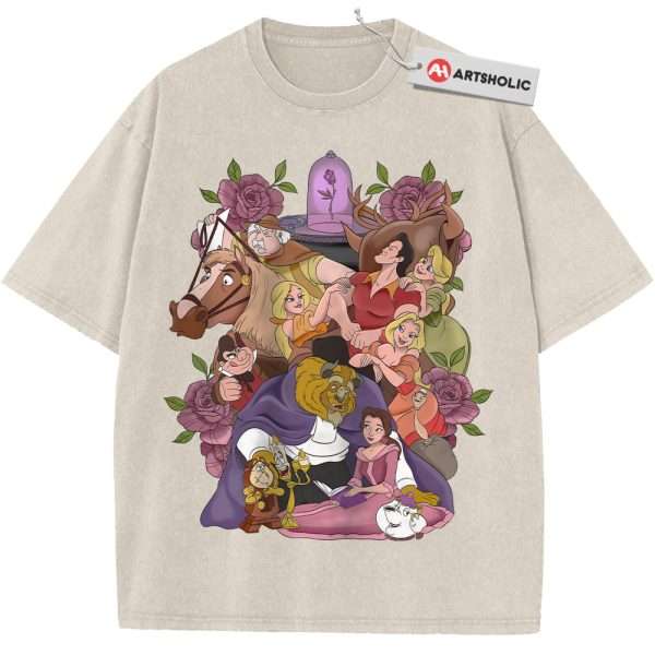 Beauty and the Beast Shirt, Animated Shirt, Vintage T-Shirt