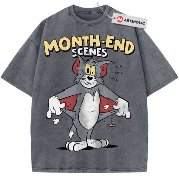 Tom and Jerry Shirt, Animated Shirt, Vintage Tee