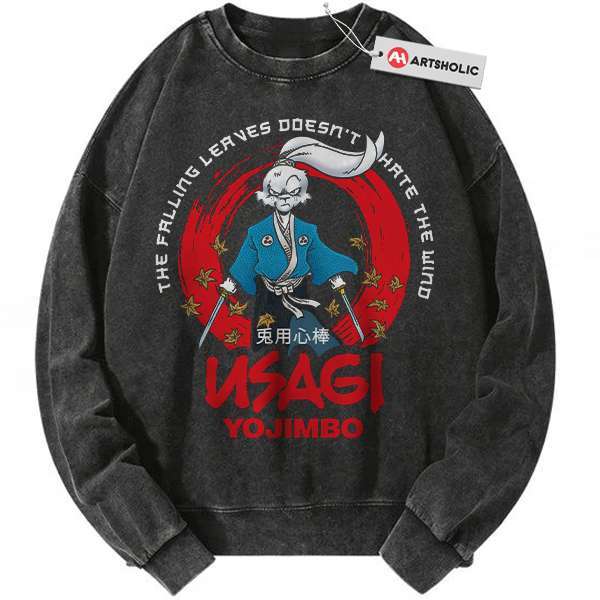 Miyamoto Usagi Sweatshirt, Usagi Yojimbo Sweatshirt, Animated Sweatshirt, Vintage Sweater