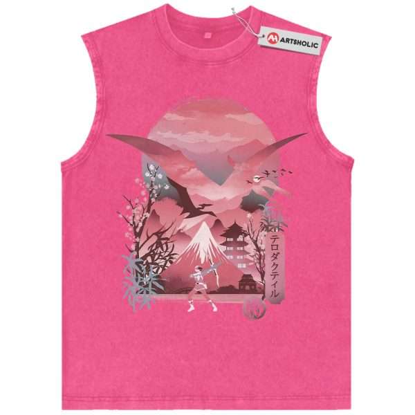 Pink Ranger Tank Top, Power Rangers Tank Top, Animated Tank Top, Vintage Tank Top