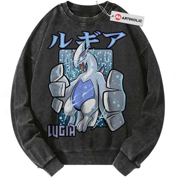 Lugia Sweatshirt, Pokemon Sweatshirt, PKM Sweatshirt, Anime Sweatshirt, Vintage Sweater