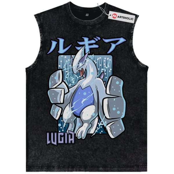 Lugia Tank Top, Pokemon Tank Top, PKM Tank Top, Anime Tank Top, Vintage Tank Top