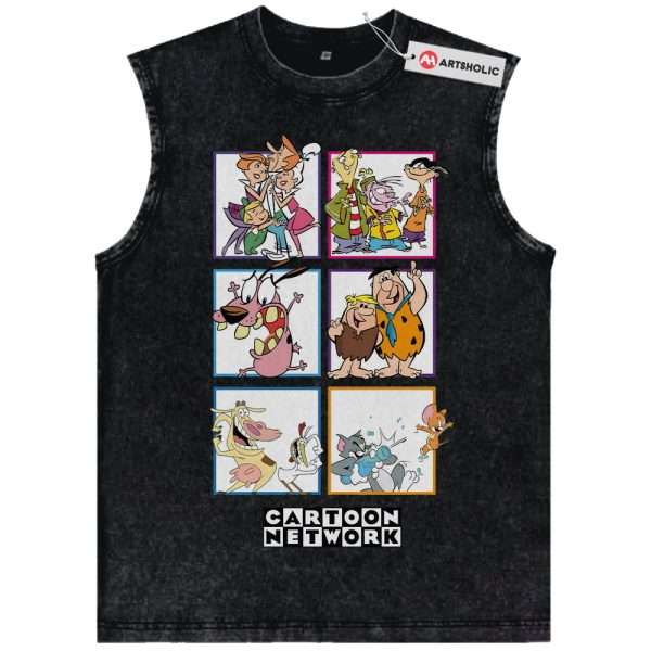 Cartoon Network Tank Top, Animated Tank Top, Vintage Tank Top