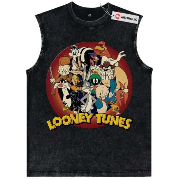 Looney Tunes Tank Top, Animated Tank Top, Vintage Tank Top