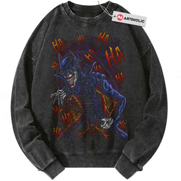 The Batman Who Laughs Sweatshirt, Comic Sweatshirt, Vintage Sweatshirt
