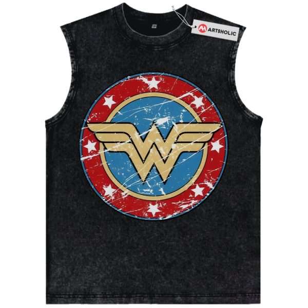 Wonder Woman Tank Top, Comic Tank Top, Vintage Tank Top