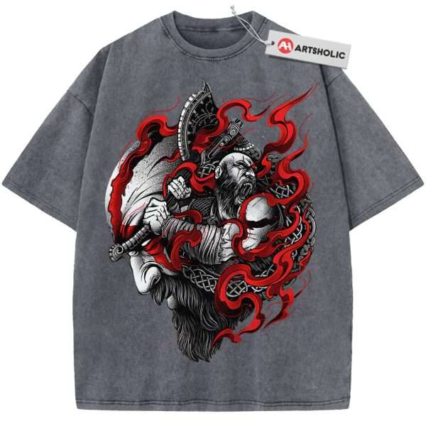 Kratos Shirt, God of War Shirt, Game Shirt, Vintage Tee