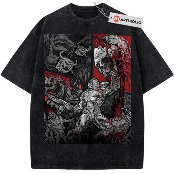 DOOM Eternal Shirt, Game Shirt, Vintage Tee