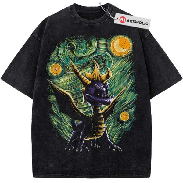 Spyro the Dragon Shirt, Game Shirt, Vintage T-Shirt
