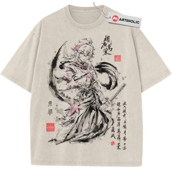 Kaedehara Kazuha Shirt, Genshin Impact Shirt, Game Shirt, Vintage Tee