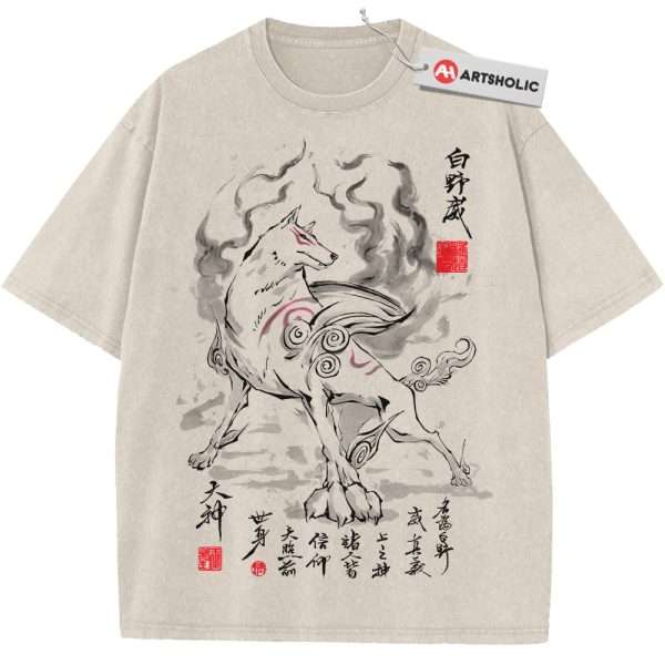 Amaterasu Shirt, Okami Shirt, Game Shirt, Vintage Tee