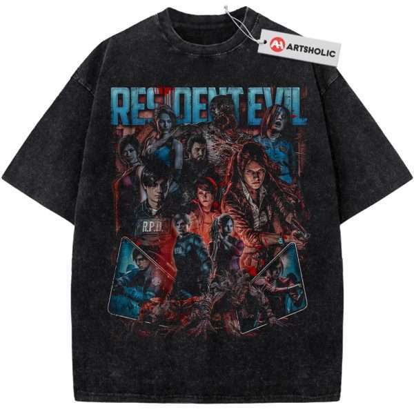 Resident Evil Shirt, Game Shirt, Vintage Tee