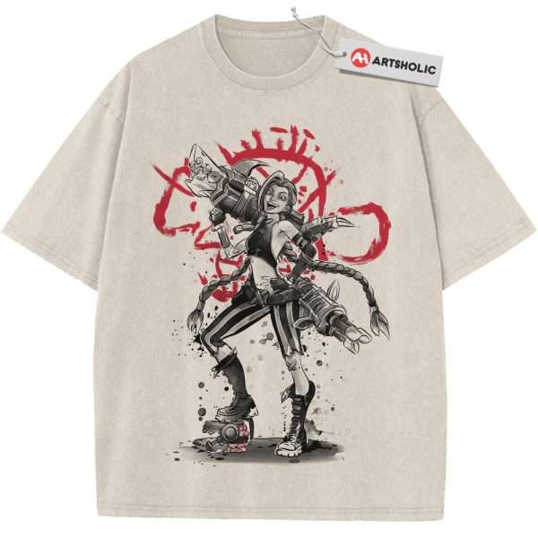 Jinx Shirt, League of Legends Shirt, LoL Shirt, Game Shirt, Vintage T-Shirt
