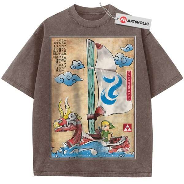 The Legend of Zelda: The Wind Waker Shirt, Game Shirt, Vintage T-Shirt